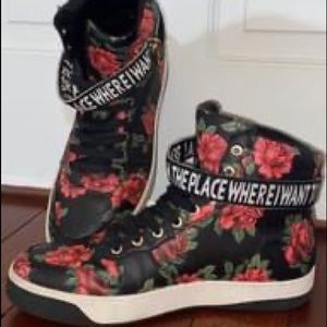 Zara Roses High Tops